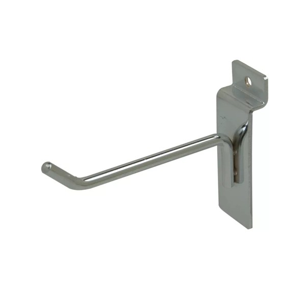 OnlyHangers New Slatwall 4" Chrome Peg Hooks Lot Of 25