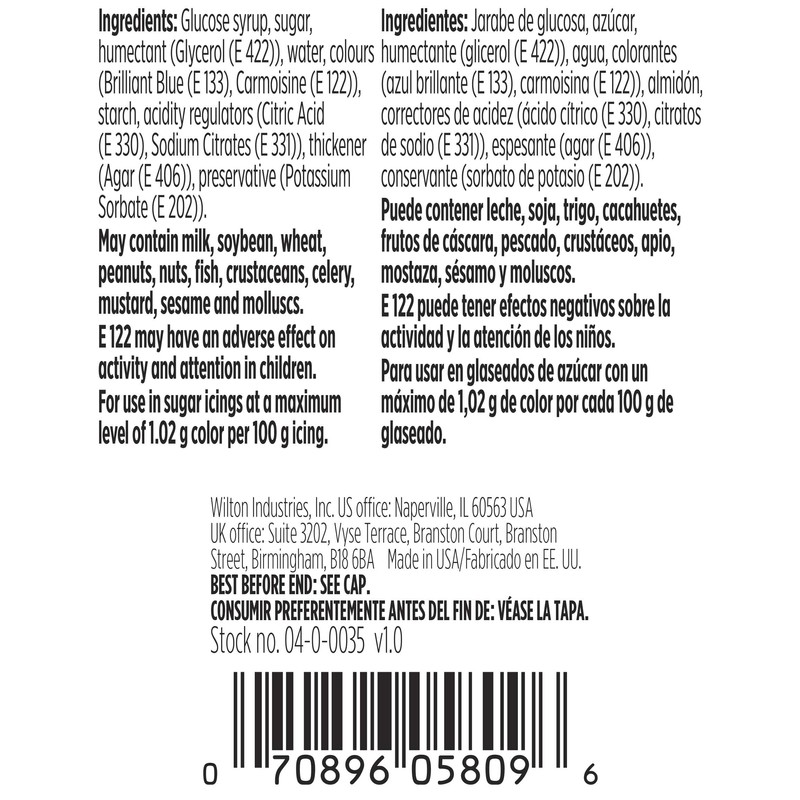 Wilton Royal Blue Gel Icing Colour, 28.3 g