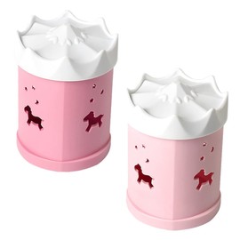 Mikinona 2pcs Makeup Sponge Holder Case Beauty Egg Storage Box Blending Sponge Container Lid