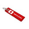 VmG-Store Made in Jet Tag Key Fob Country Flags Robust