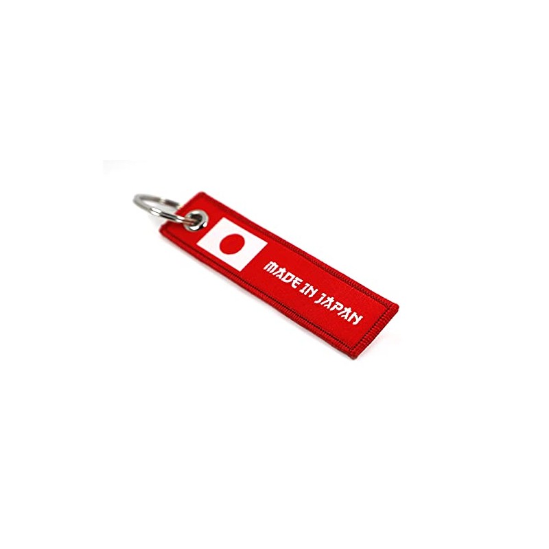 VmG-Store Made in Jet Tag Key Fob Country Flags Robust