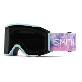 SMITH Squad Mag Snow Goggles 2021 Polar Tie Dye / Chrome Pop Sun Black