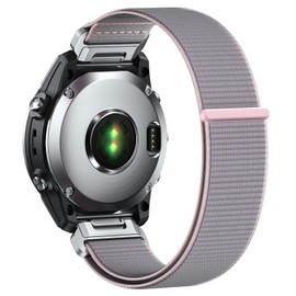 NotoCity 20 mm Nylon Velcro Bracelet for Garmin Fenix 5s Fenix 6s Fenix 7s, Quick Fit Soft Bracelet for Fenix 5S Plus, Fenix 6S Pro, Instinct 2S, Descent Mk2S