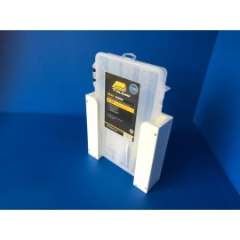 Ocean Breeze Marine Accessories Starboard Vertical Storage Tray Holder With Plano 3700 Pro Latch Stowaway