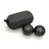 Z QINGZHENG 2pcs 1.57Inch Baoding Fitness Ball, Solid Chrome Steel