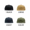 Basic Ench Cordura NYCO Flat Cap, Cordura, Japanese Fabric, Back