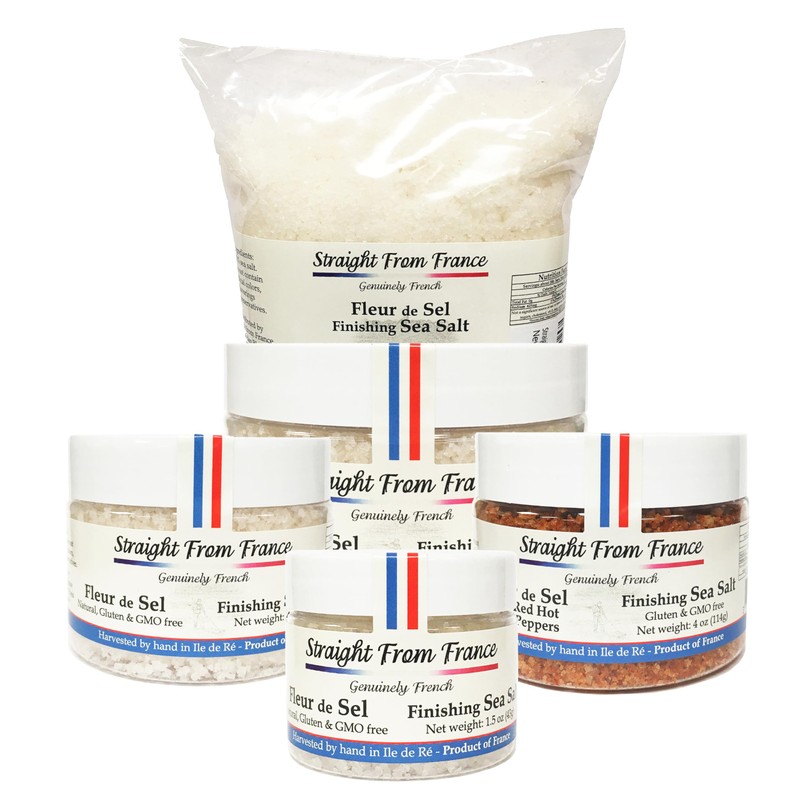 Straight from France French Fleur De Sel Finishing Sea Salt