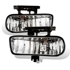AmeriLite 2000-2006 Replacement Driving Fog Light Pair for Chevy Suburban/Tahoe Left+Right