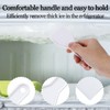 JIEYAO Pack of 4 Fridge Ice Scraper Freezer, Plastic Ice