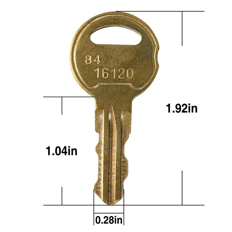 4 llaves de puerta King para puerta de teléfono, sistema
