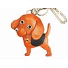 Beagle Genuiine Leather Animal/Dog Bag Charm/KeychainVANCA Handmade in Japan