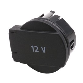 Centre Console Armrest 12 Volt Socket Socket Housing Cover for VW Passat B8 Golf 6 7 Polo Tiguan Touran Jetta Skoda Kodiaq Rapid 1K0919341F