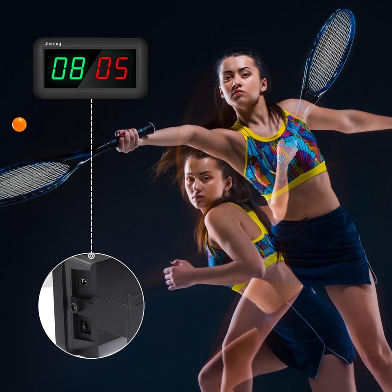 Jhering Electronic Scoreboards with Remote, Portable Score Keeper, Digital Scoreboard