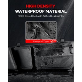 Benlari X3 Door Bags X3 Storage Bags Upgraded Artificial Leather Film UTV Side Bags Compatible with Can Am Maverick X3 Max 2017-2024 X RS DS MR RC Turbor RR All Models,Orange