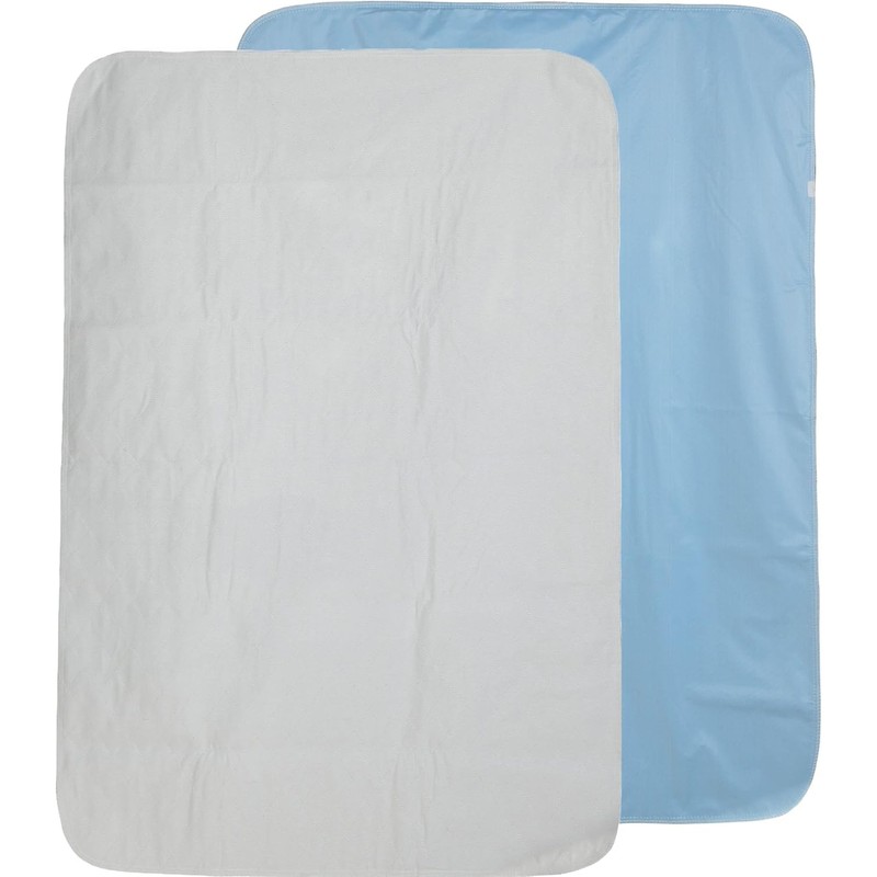 Vakly Washable Reusable Underpads 44x52, Incontinence Bed Pads, 2 Pack
