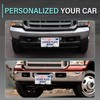 GRUOIZ Front License Plate Holder Compatible with 1999-2004 Ford F-250