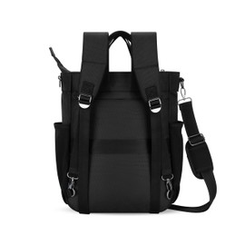 Sherpani Soleil, Anti Theft Convertible Backpack, 3 in 1 Tote Bag, Cross Body Purse, 18L Travel Backpack, Travel Gifts for Women, RFID Protection, Metal Hardware Fits 15” Laptop (Morocco)