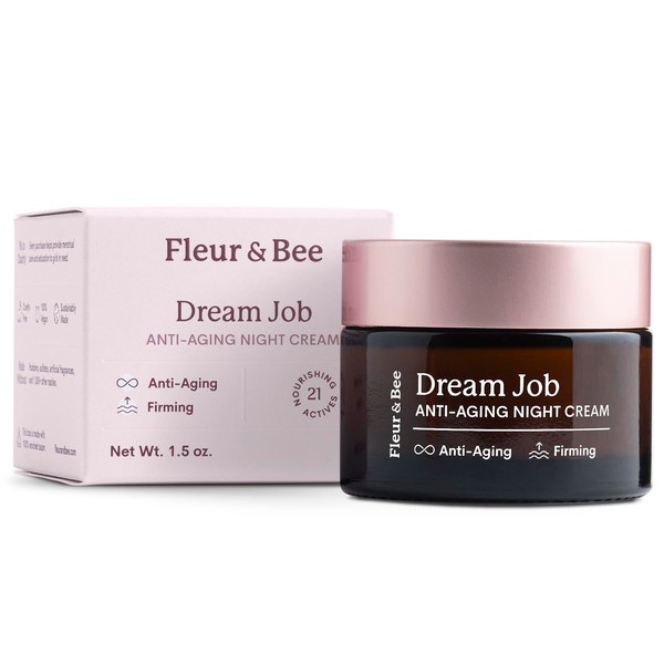 FLEUR & BEE Anti Aging Night Cream | Clean, 100%