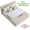 80 x 36 inches Big Size Washable Bed Pad /