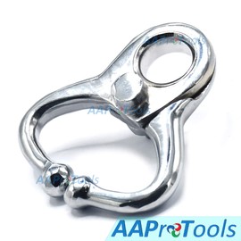 AAProTools Chrome-Plated Stainless Steel Bull Nose Leads, Each