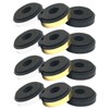 TEHAUX 12pcs Speaker Isolation Pad High Density Vibration Absorber for