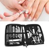 26Pcs Eyebrow Tweezers Manual Stainless Steel Rugged Versatile Lightweight Nail