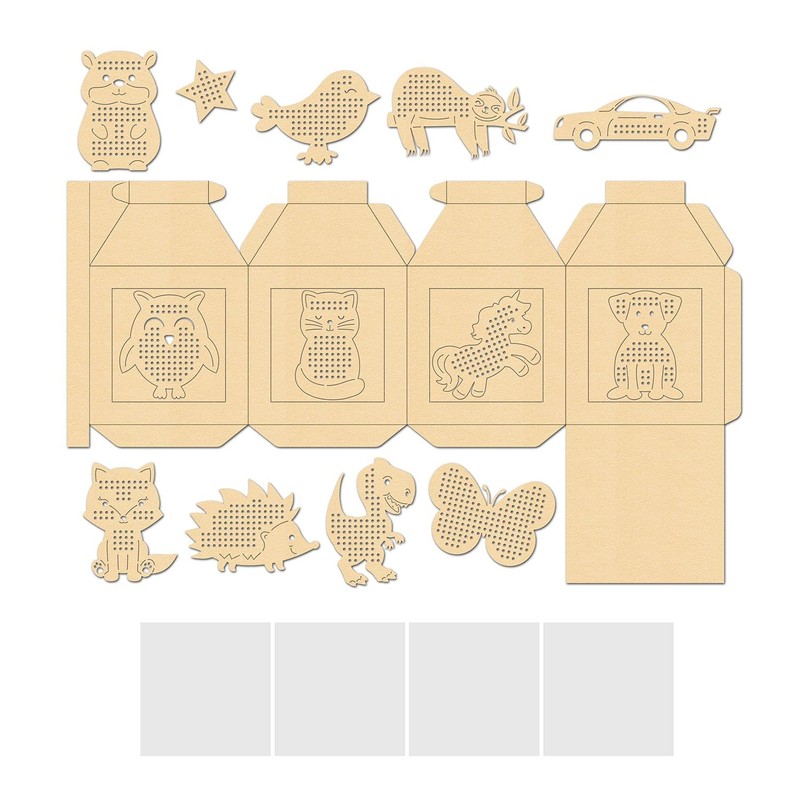 Ursus 18780016 Lantern Craft Set "My Favourite Lantern Apricot", Complete