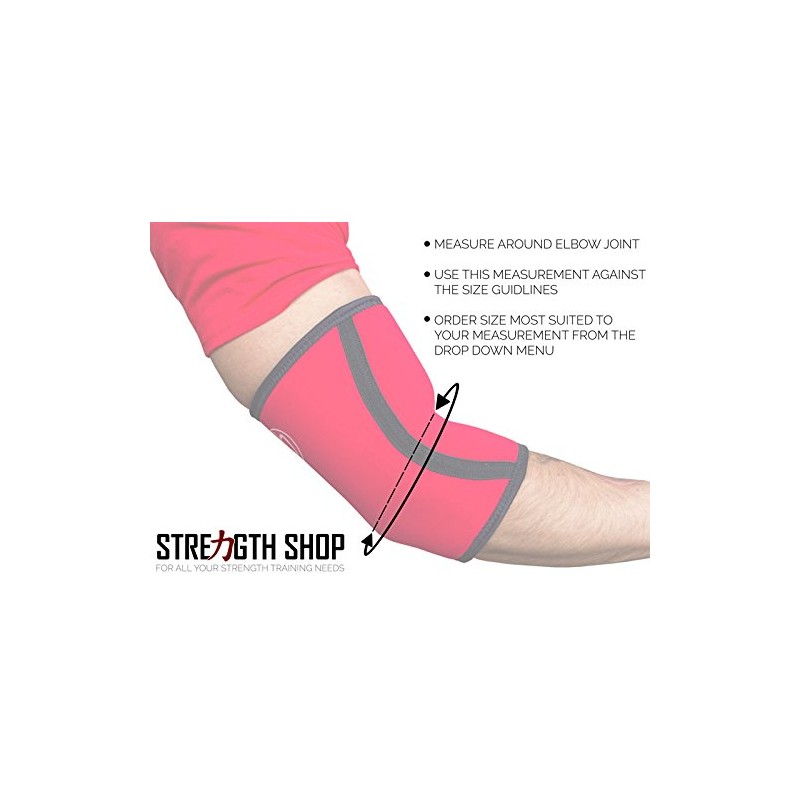 Strength Shop Double Ply Thor Elbow Sleeves - Black