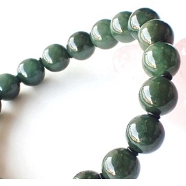 Happiness Stone: A rare natural stone from Itoigawa, May birthstone, jade power stone bracelet, Stone, jade