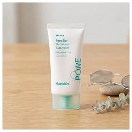 Hanskin Pore Blur No-Sebum Sun Cream 50ml (SPF50+) 2 units I agree to the use of personal information / 한스킨 모공블러 노세범 선크림 50ml(SPF50+) 2개 개인정보 활용에 동의합니다