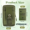 7 Pack Waterproof Notebook Set, 3×5 Inch Waterproof Notepad with