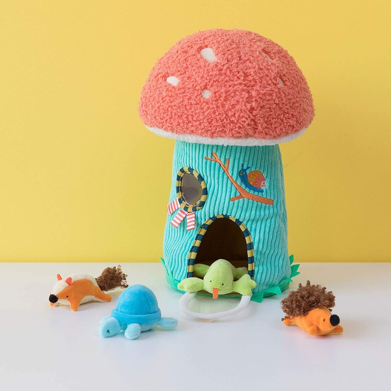 Manhattan Toy Toadstool Cottage Plush Fill & Spill Baby and