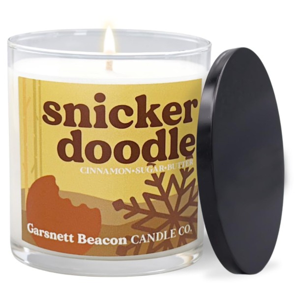 Snickerdoodle Scented Candle | Cinnamon, Sugar, Butter Scented Christmas Candles