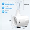 50 GPH Submersible Water Pump - Fountain Pump for Aquarium