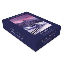 Box of 24 Assorted Christmas Cards (LD-XBVB2020P) - Snowy Scenes - 24 Cards, 3 Each of 8 Designs