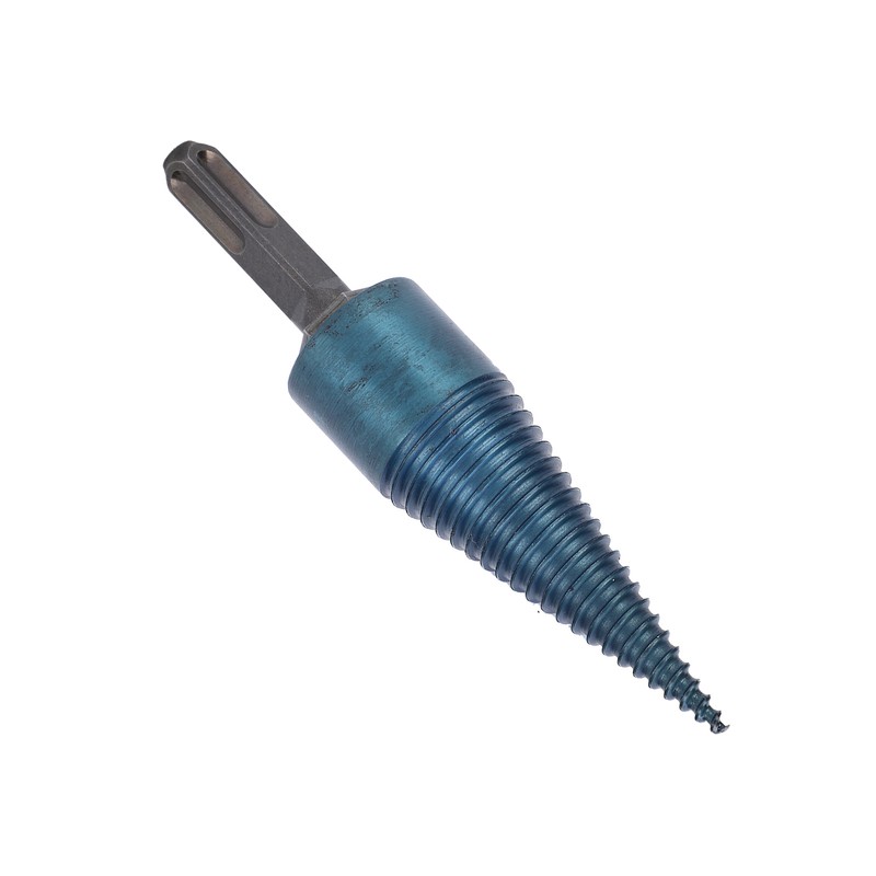 Screw Cone Drill Bit Square Shank Firewood Splitter Drilling Wood