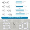 HEINSY 21inch Upgrade Suction Shower Grab Bar, Portable Shower Handle
