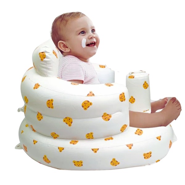 NASSIA Children's Bath Chair, Air Type, Inflatable Sofa, Back Support,