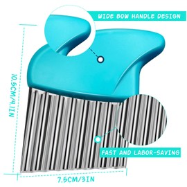 2PCS Crinkle Cutter Stainless Steel Crinkle Chopper French Fry Slicer Wavy Potato Soap Cutting Tool Crinkle Cutters for Potatoes,Carrot, Cheese