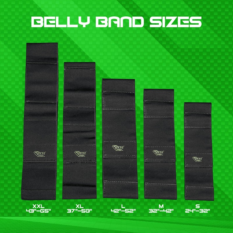 Sticky Holsters Gun Belly Band Holster for Men & Women