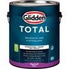 Glidden Total 1 gal. Blueberry Pie/Blue Eggshell Interior Paint with