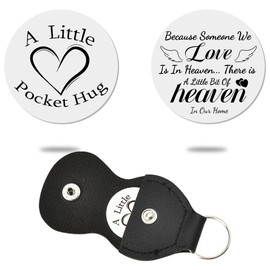 Pocket Hug from Heaven Dad Mum Memorial Gifts for Son Daughter Bereavement Gifts for Loss of Wife Husband Remembrance Gifts for Men Sympathy Gifts for Women Friend Miscarriage Gifts for Couples