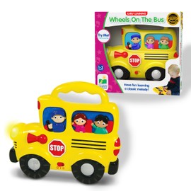 The Learning Journey Early Learning - Wheels On the Bus - Baby & Toddler Toys & Gifts for Boys & Girls Ages 12 months and Up - Award Winning Toy