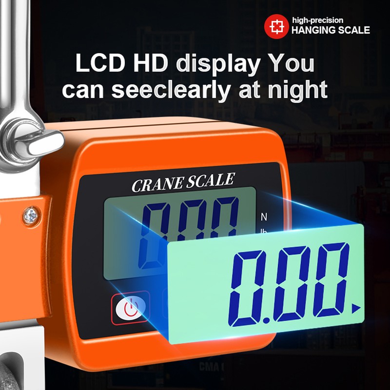 LCD Digital Display Crance Scale 0.05-500kg Portable Industrial Electronic Heavy