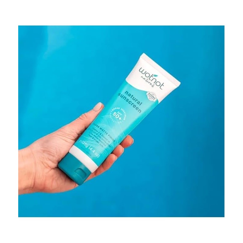 Wotnot Naturals Natural Sunscreen SPF 50+ 125g