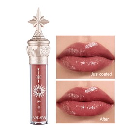 Tinted Lip Balm|Lipstick|Lip Gloss, Waterproof Long Lasting Lipstick for Lip Plumper Gloss And Makeup,Liquid Blush Lip Tint Gift, Blushing cinnamon