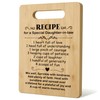 Daughter in Law Gifts Cutting Board, Gifts for Daughter in