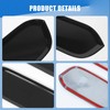 HIRUFAIT Inner Door Armrest Side Cover Trim Compatible with Pilot