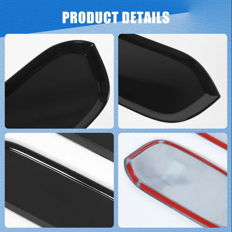 HIRUFAIT Inner Door Armrest Side Cover Trim Compatible with Pilot