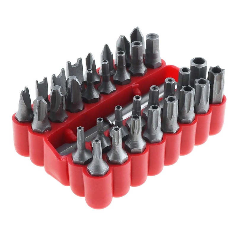 ChgImposs 33 Piece Screwdriver Bit Set, Security Screwdriver Tool Kit